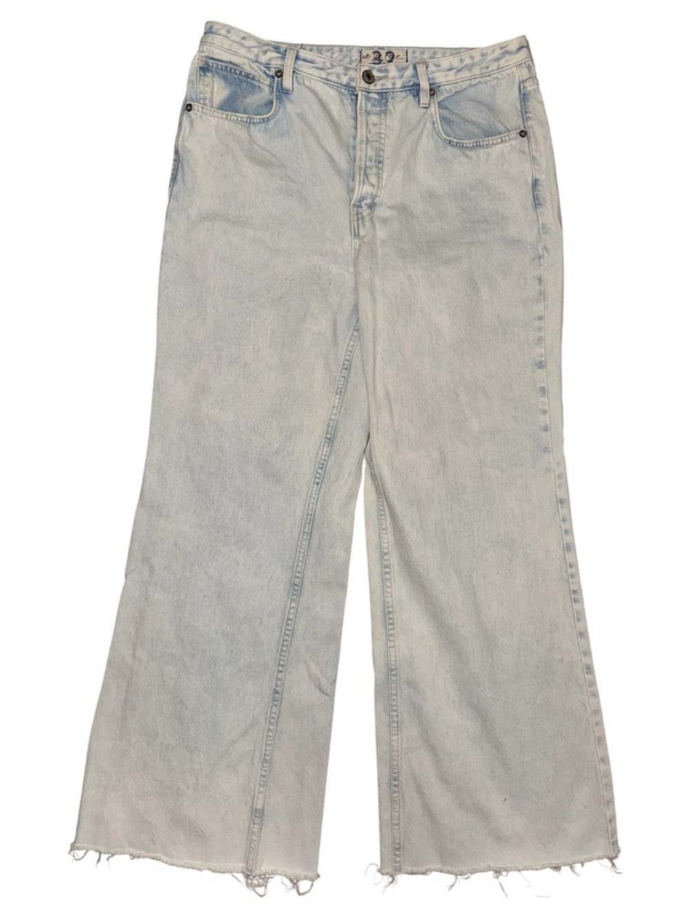 We The Free by Free People ‘32’ Wide Leg Jeans – Light Wash